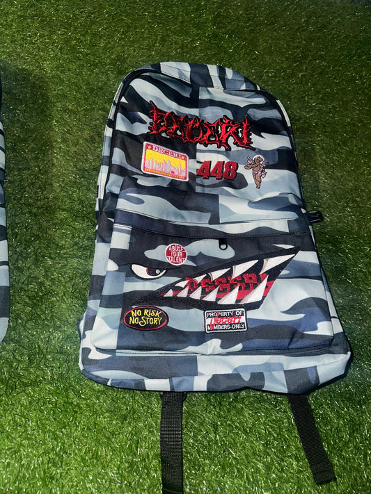 MEMBERS ONLY BOOKBAG (red)